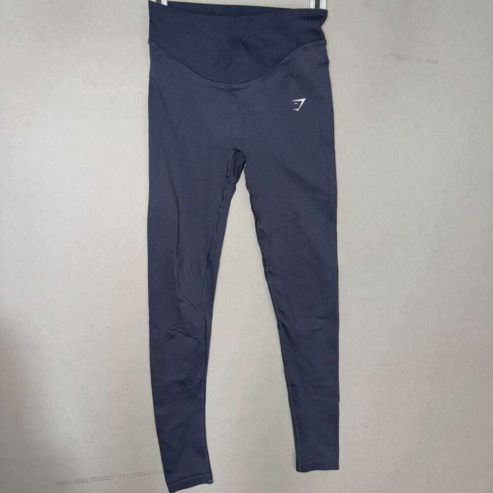Gymshark Vital Seamless Leggings Dark Blue Sz Small Like New